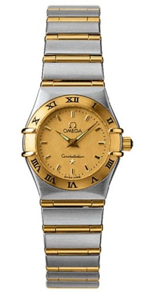 Omega Constellation 18kt Yellow Gold Mini Ladies Watch-1262.10.00