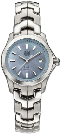 Tag Heuer Link Series Beautiful Blue Mother-of-Pearl Ladies Watch-WJF1311.BA0573