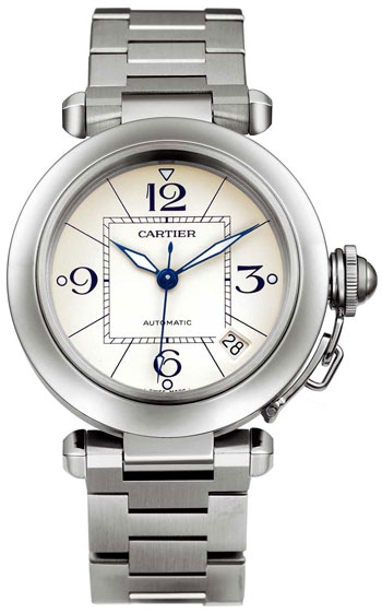 Cartier Pasha C35 Fashionable Mens Automatic Wristwatch-W31074M7