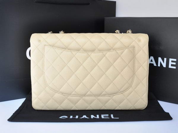 Chanel Original Caviar Leather Flap Bag A28600 Apricot