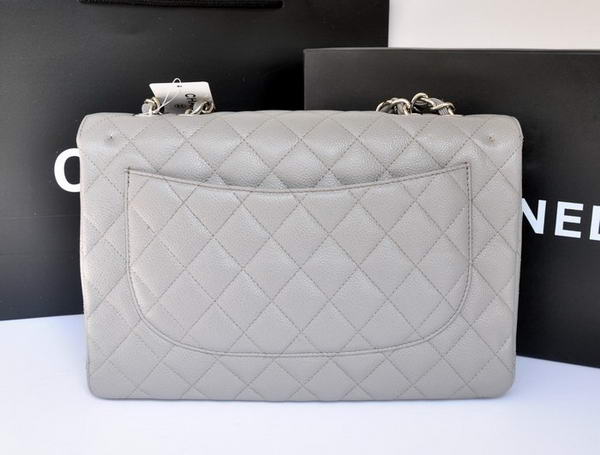 Chanel Original Caviar Leather Flap Bag A28600 Grey