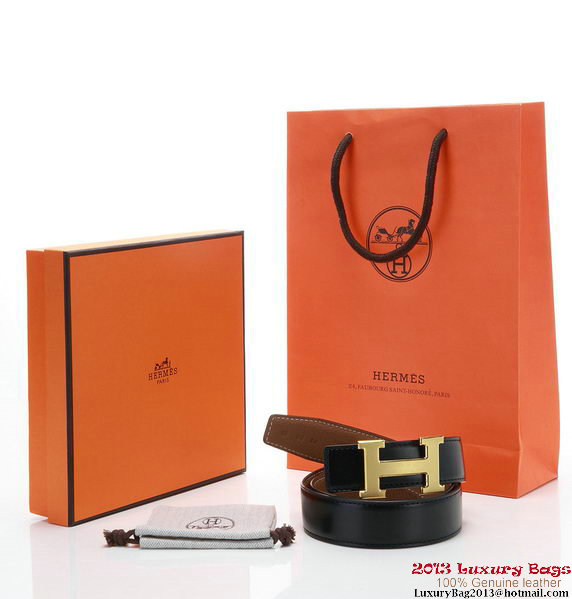 Hermes 43mm Calf Leather Belt HB107-1