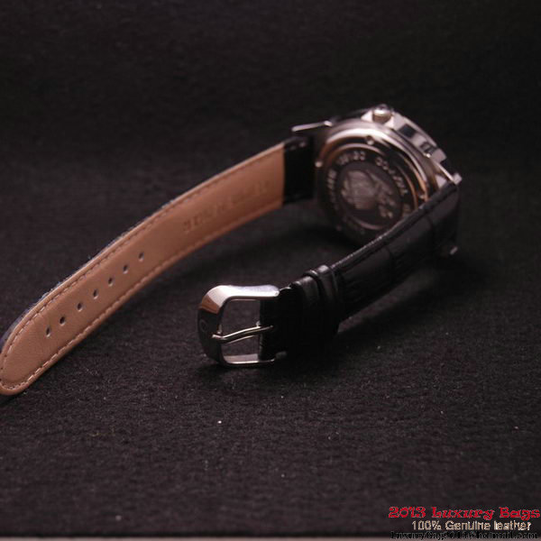 OMEGA DE VILLE Automatic Chronometer Red Gold on Black Leather Strap OM77213