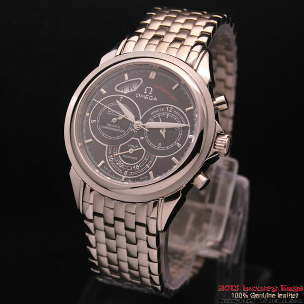 OMEGA DE VILLE CO-AXIAL CHRONOSCOPE Steel on Steel Strap OM77417