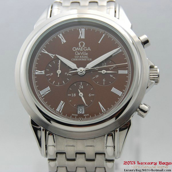 OMEGA DE VILLE CO-AXIAL Chronometer Steel on Steel Strap OM77515