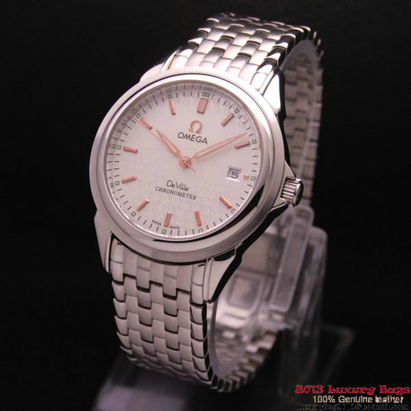 OMEGA DE VILLE Chronometer Steel on Steel Strap OM77309