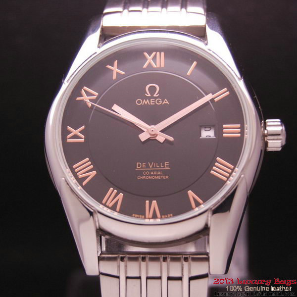 OMEGA DE VILLE Co-AXIAL CHRONOMETER Steel on Steel Strap OM77015