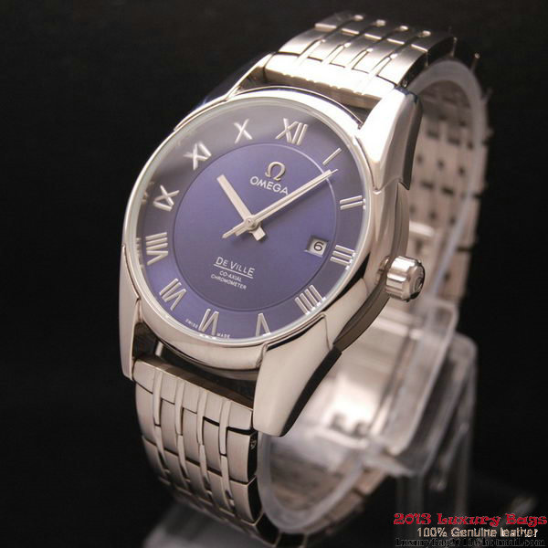 OMEGA DE VILLE Co-AXIAL CHRONOMETER Steel on Steel Strap OM77017