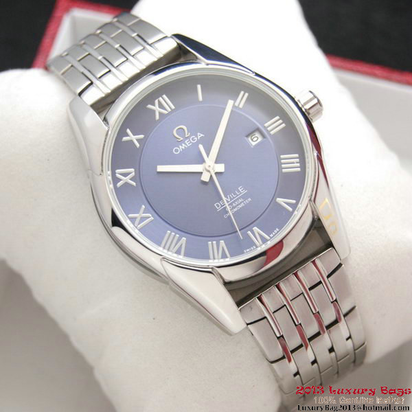 OMEGA DE VILLE Co-AXIAL CHRONOMETER Steel on Steel Strap OM77017