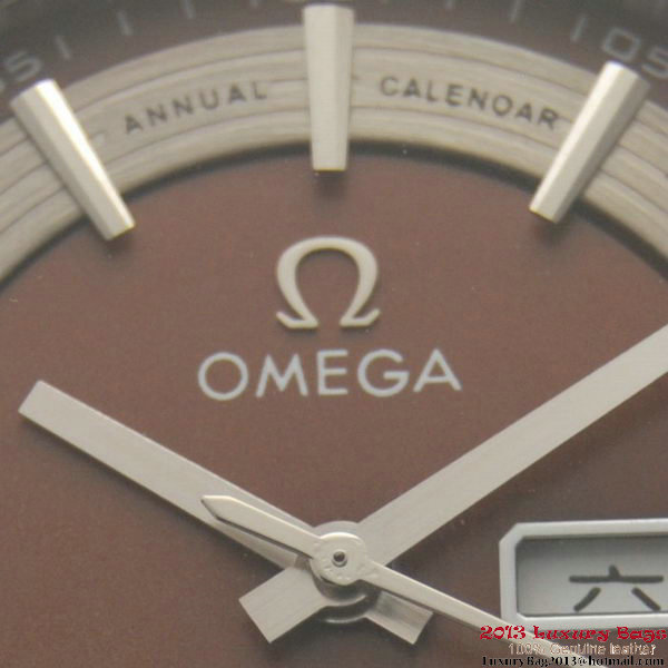 OMEGA DE VILLE HOUR VISION ANNUAL CALENDAR Steel on Steel Strap OM77113