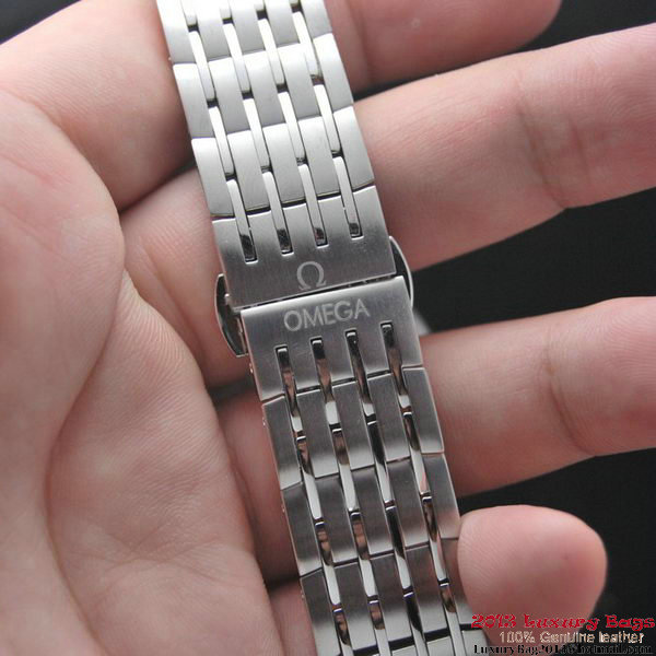 OMEGA DE VILLE HOUR VISION ANNUAL CALENDAR Steel on Steel Strap OM77115