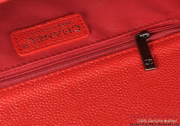 Boy Chanel Flap Shoulder Bag Classic Cannage Patterns A67086 Red