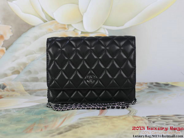 Chanel A33814 Original Leather mini Flap Bag Black