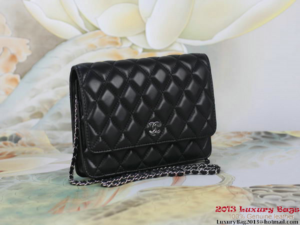 Chanel A33814 Original Leather mini Flap Bag Black