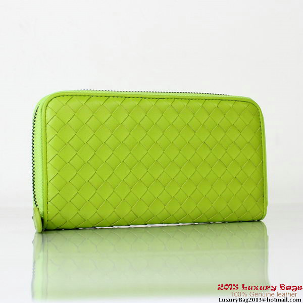 Bottega Veneta Intrecciato Nappa Continental Wallet BV1008 Green