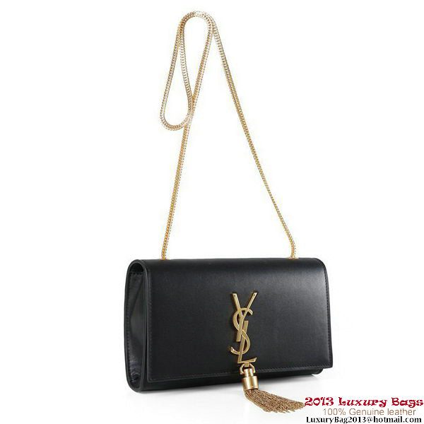 Yves Saint Laurent Small Monogramme Cross-body Shoulder Bag 5475 Black