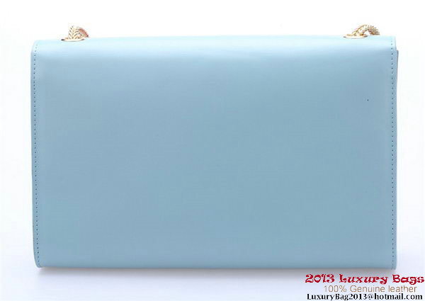 Yves Saint Laurent Small Monogramme Cross-body Shoulder Bag Y042 Light Blue