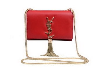 Yves Saint Laurent Small Monogramme Cross-body Shoulder Bag 1834B Red