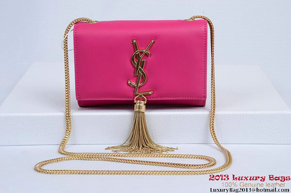 Yves Saint Laurent Small Monogramme Cross-body Shoulder Bag 1834B Rose