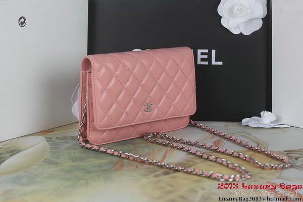 Chanel A33814 Original Sheepskin Leather mini Flap Bag Light Pink