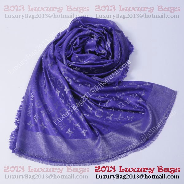 Louis Vuitton Scarves Cotton WJLV092 Purple