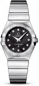 Omega Constellation Polished Quarz Small Watch 158638AH