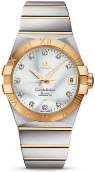 Omega Constellation Chronometer 38mm Watch 158630Y