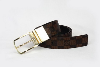 Louis Vuitton Damier Ebene Canvas Belt LV2061