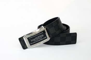 Louis Vuitton Damier Graphite Canvas Belt LV2053