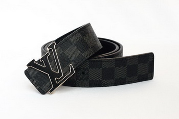 Louis Vuitton Damier Graphite Canvas Belt LV2056