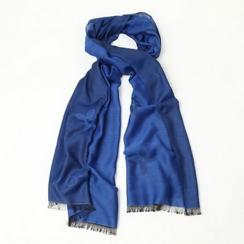 Louis Vuitton Scarves Silk WJLV094 Blue