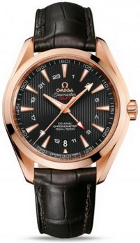 Omega Seamaster Aqua Terra 150 M GMT Watch 158587A