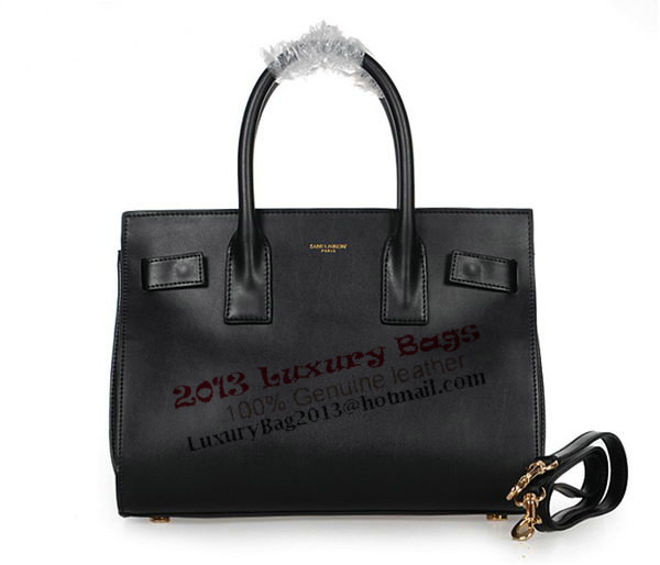 Yves Saint Laurent Classic mini Sac De Jour Bag Y8338 Black