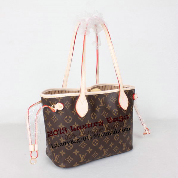 Louis Vuitton Monogram Canvas Neverfull PM M41000 Beige