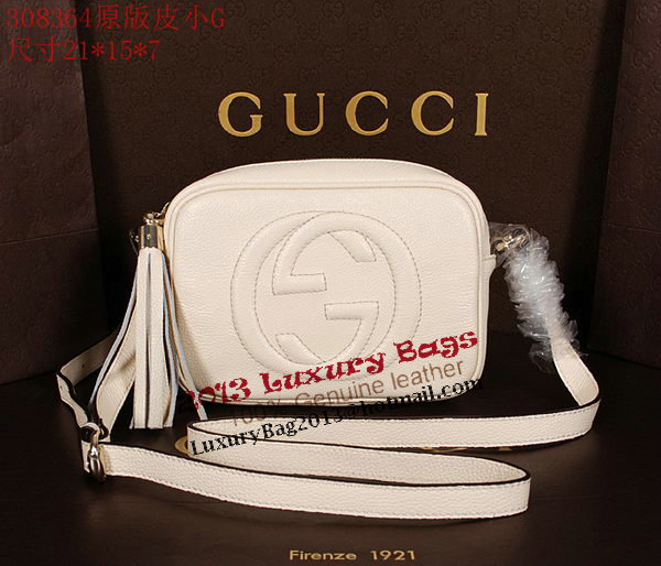 Gucci Soho Calfskin Leather Disco Bag 308364