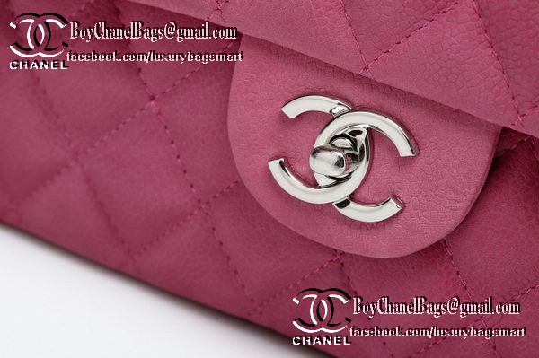 Chanel Classic Flap Bag 2.55 Series Original Suede Cannage Pattern CHA1112 Rosy