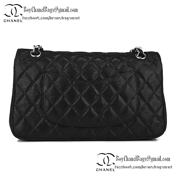 Chanel Classic Flap Bag Grain Leather CHA1113 Black