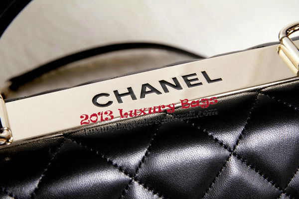 Chanel Original Lambskin Embellished Flap Bag CHA92237 Black