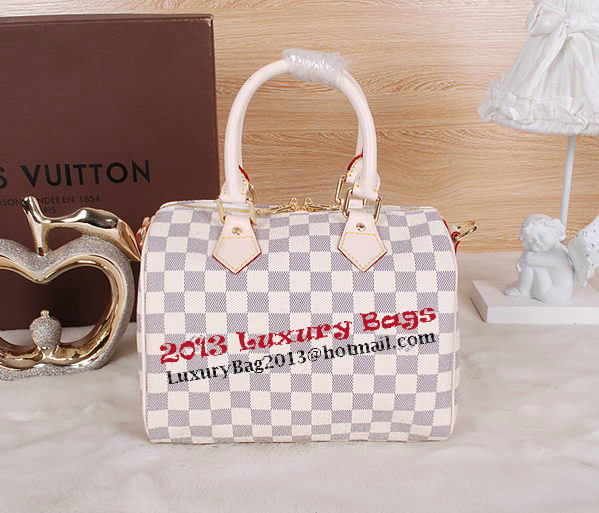 Louis Vuitton N41534 Damier Azur Canvas Speedy 25 Bag