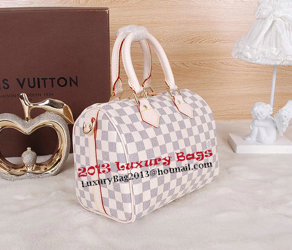 Louis Vuitton N41534 Damier Azur Canvas Speedy 25 Bag