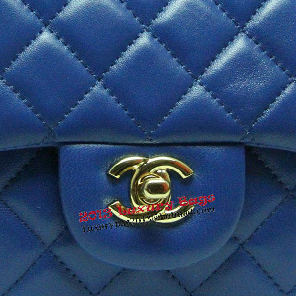 Chanel mini Classic Flap Bag Royal Leather 1115 Gold Chain