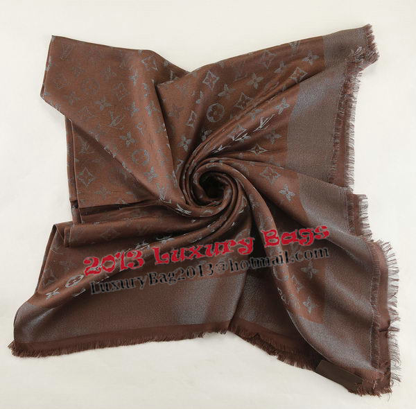 Louis Vuitton Scarves Cotton LV6725D Brown