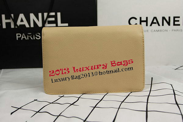 Chanel Original Leather mini Flap Bags A48654 Apricot