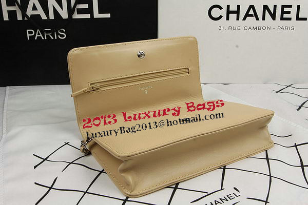 Chanel Original Leather mini Flap Bags A48654 Apricot