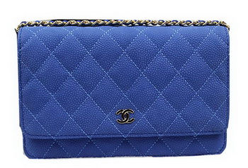 Chanel mini Flap Bag Original Suede Leather A33814 Blue