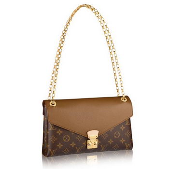 Louis Vuitton M41203 Monogram Canvas Pallas Chain Brown