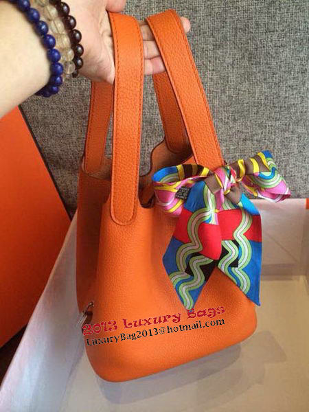 Hermes Picotin Lock 22cm Bags in Clemence Leather