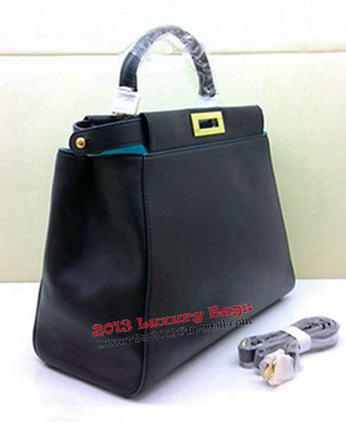 Fendi Peekaboo Bag Original Leather FD2311 Royal