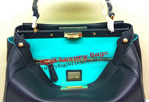 Fendi Peekaboo Bag Original Leather FD2311 Royal