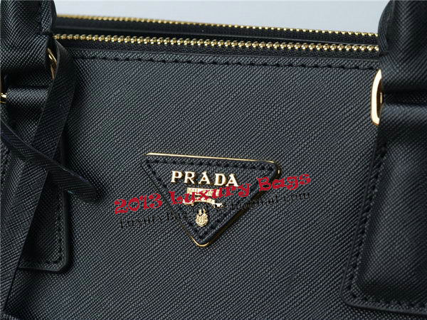 Prada Saffiano Calfskin Leather Tote Bag PBN1786 Black